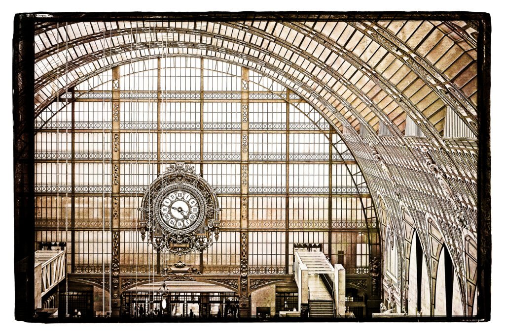 Musee D Orsay Clock Wall